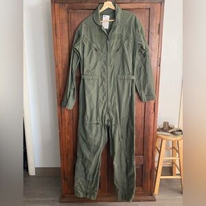 Army Green Flightsuit Jumpsuit 42L